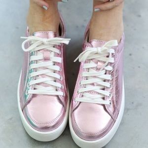 Free People Pink Sneakers